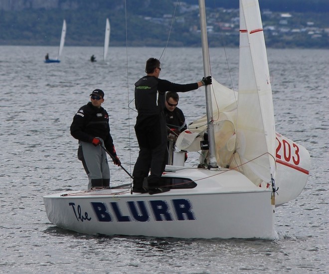 The Blurr, expected to be a top contender for 2012 NZ title - 2012 Elliott 5.9 Nationals © Leonie Anderson